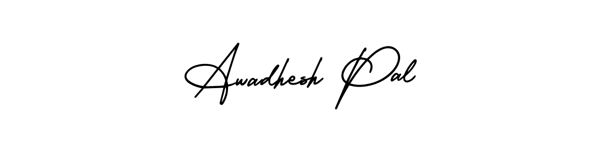 It looks lik you need a new signature style for name Awadhesh Pal. Design unique handwritten (AmerikaSignatureDemo-Regular) signature with our free signature maker in just a few clicks. Awadhesh Pal signature style 3 images and pictures png
