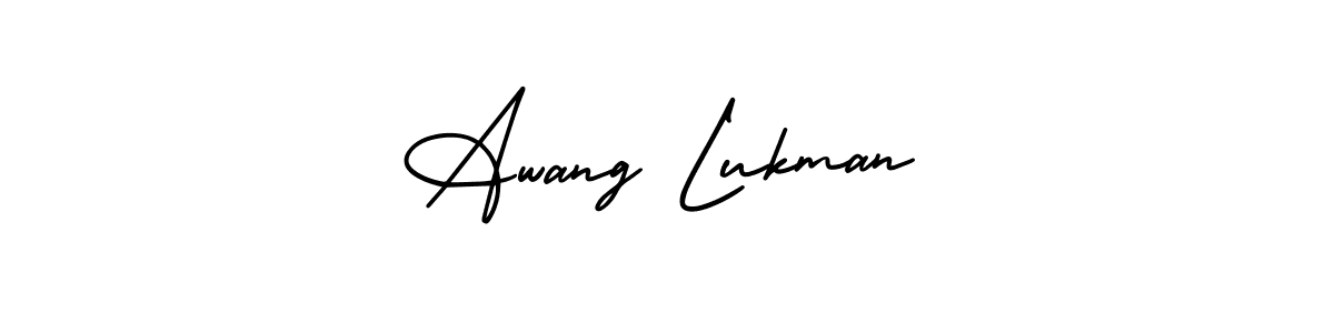 Also we have Awang Lukman name is the best signature style. Create professional handwritten signature collection using AmerikaSignatureDemo-Regular autograph style. Awang Lukman signature style 3 images and pictures png