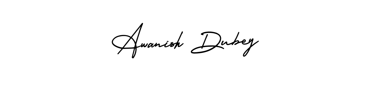 You can use this online signature creator to create a handwritten signature for the name Awanish Dubey. This is the best online autograph maker. Awanish Dubey signature style 3 images and pictures png