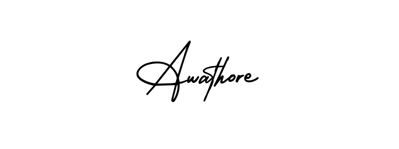 You can use this online signature creator to create a handwritten signature for the name Awathore. This is the best online autograph maker. Awathore signature style 3 images and pictures png