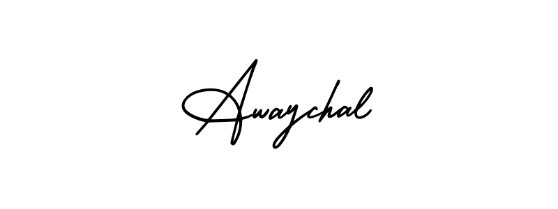 Make a beautiful signature design for name Awaychal. Use this online signature maker to create a handwritten signature for free. Awaychal signature style 3 images and pictures png