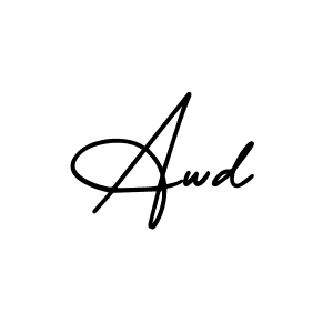 How to Draw Awd signature style? AmerikaSignatureDemo-Regular is a latest design signature styles for name Awd. Awd signature style 3 images and pictures png