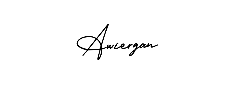 Also we have Awiergan name is the best signature style. Create professional handwritten signature collection using AmerikaSignatureDemo-Regular autograph style. Awiergan signature style 3 images and pictures png