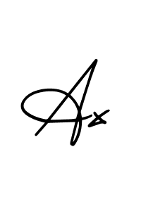 The best way (AmerikaSignatureDemo-Regular) to make a short signature is to pick only two or three words in your name. The name Ax include a total of six letters. For converting this name. Ax signature style 3 images and pictures png