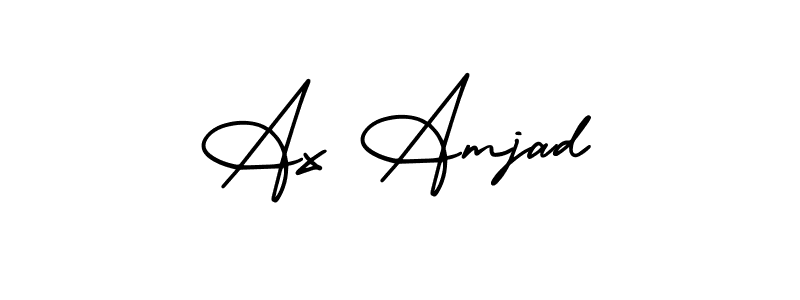 Also we have Ax Amjad name is the best signature style. Create professional handwritten signature collection using AmerikaSignatureDemo-Regular autograph style. Ax Amjad signature style 3 images and pictures png