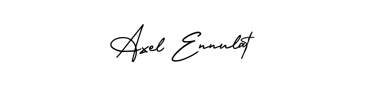 Use a signature maker to create a handwritten signature online. With this signature software, you can design (AmerikaSignatureDemo-Regular) your own signature for name Axel Ennulat. Axel Ennulat signature style 3 images and pictures png