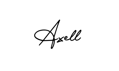 Design your own signature with our free online signature maker. With this signature software, you can create a handwritten (AmerikaSignatureDemo-Regular) signature for name Axell. Axell signature style 3 images and pictures png