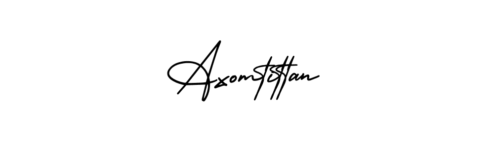 Also You can easily find your signature by using the search form. We will create Axomtittan name handwritten signature images for you free of cost using AmerikaSignatureDemo-Regular sign style. Axomtittan signature style 3 images and pictures png