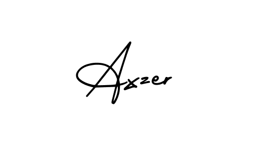 It looks lik you need a new signature style for name Axzer. Design unique handwritten (AmerikaSignatureDemo-Regular) signature with our free signature maker in just a few clicks. Axzer signature style 3 images and pictures png