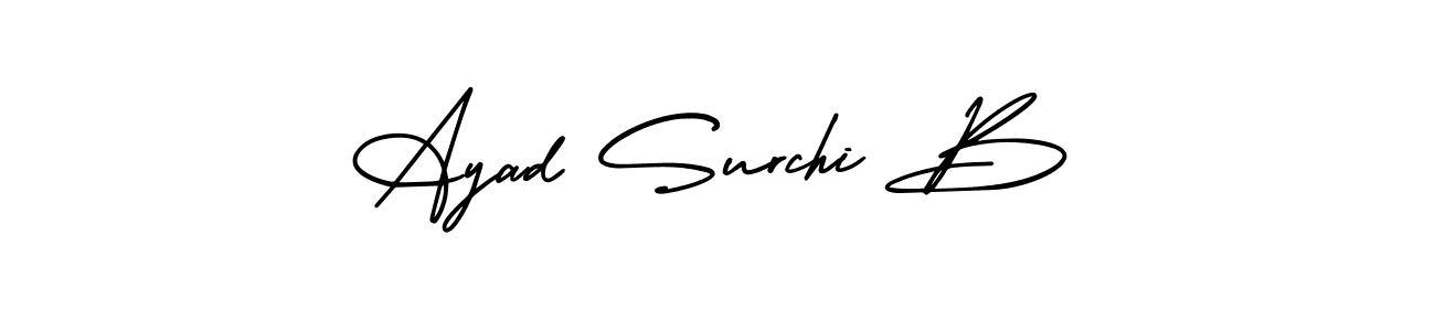 See photos of Ayad Surchi B official signature by Spectra . Check more albums & portfolios. Read reviews & check more about AmerikaSignatureDemo-Regular font. Ayad Surchi B signature style 3 images and pictures png