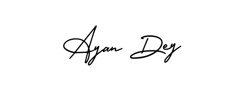 Create a beautiful signature design for name Ayan Dey. With this signature (AmerikaSignatureDemo-Regular) fonts, you can make a handwritten signature for free. Ayan Dey signature style 3 images and pictures png