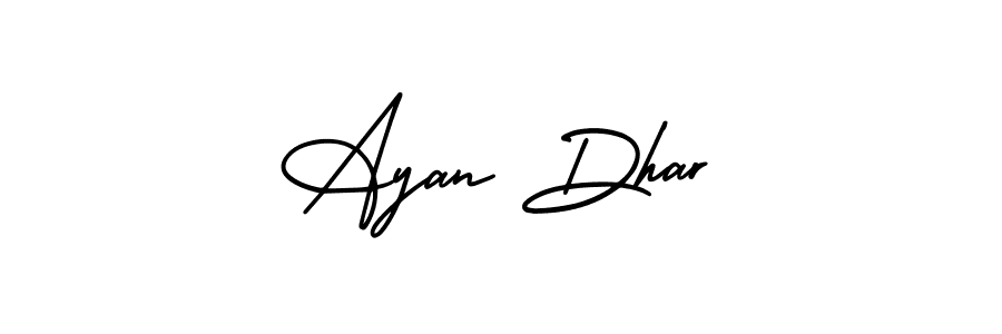 Also we have Ayan Dhar name is the best signature style. Create professional handwritten signature collection using AmerikaSignatureDemo-Regular autograph style. Ayan Dhar signature style 3 images and pictures png