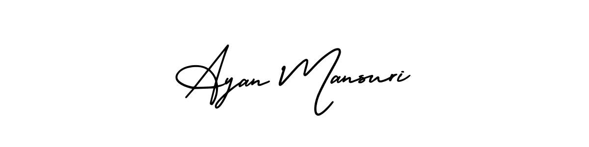 Once you've used our free online signature maker to create your best signature AmerikaSignatureDemo-Regular style, it's time to enjoy all of the benefits that Ayan Mansuri name signing documents. Ayan Mansuri signature style 3 images and pictures png