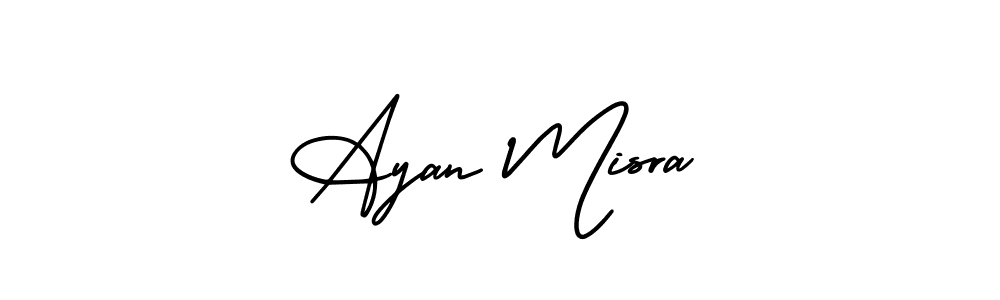 It looks lik you need a new signature style for name Ayan Misra. Design unique handwritten (AmerikaSignatureDemo-Regular) signature with our free signature maker in just a few clicks. Ayan Misra signature style 3 images and pictures png