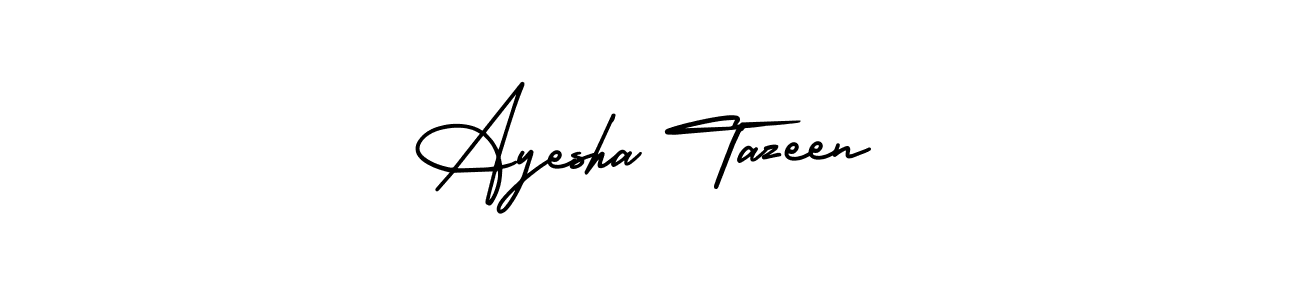 Here are the top 10 professional signature styles for the name Ayesha Tazeen. These are the best autograph styles you can use for your name. Ayesha Tazeen signature style 3 images and pictures png