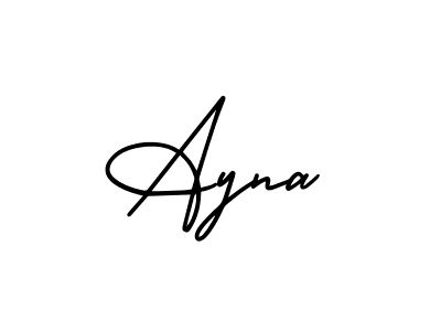 Best and Professional Signature Style for Ayna. AmerikaSignatureDemo-Regular Best Signature Style Collection. Ayna signature style 3 images and pictures png