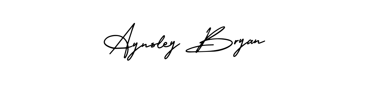 Create a beautiful signature design for name Aynsley Bryan. With this signature (AmerikaSignatureDemo-Regular) fonts, you can make a handwritten signature for free. Aynsley Bryan signature style 3 images and pictures png