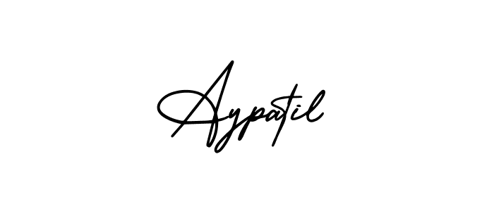 How to Draw Aypatil signature style? AmerikaSignatureDemo-Regular is a latest design signature styles for name Aypatil. Aypatil signature style 3 images and pictures png