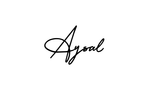 This is the best signature style for the Aysal name. Also you like these signature font (AmerikaSignatureDemo-Regular). Mix name signature. Aysal signature style 3 images and pictures png
