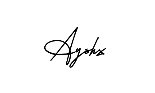 Best and Professional Signature Style for Ayshx. AmerikaSignatureDemo-Regular Best Signature Style Collection. Ayshx signature style 3 images and pictures png