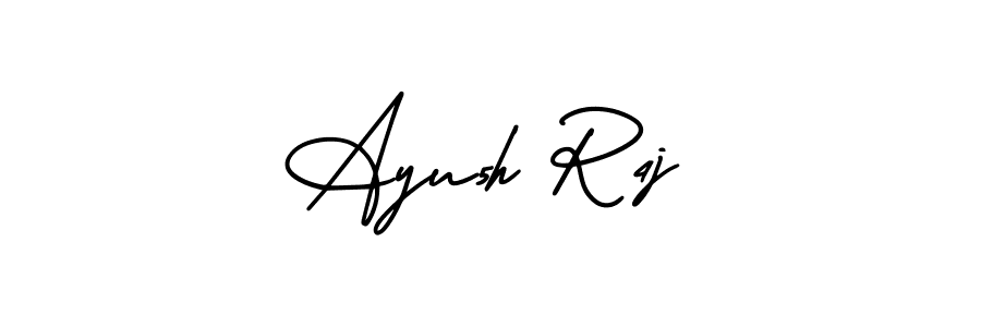 Design your own signature with our free online signature maker. With this signature software, you can create a handwritten (AmerikaSignatureDemo-Regular) signature for name Ayu5h R4j. Ayu5h R4j signature style 3 images and pictures png