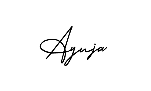 Once you've used our free online signature maker to create your best signature AmerikaSignatureDemo-Regular style, it's time to enjoy all of the benefits that Ayuja name signing documents. Ayuja signature style 3 images and pictures png