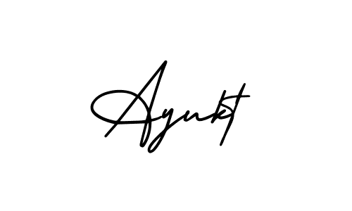 Make a beautiful signature design for name Ayukt. Use this online signature maker to create a handwritten signature for free. Ayukt signature style 3 images and pictures png