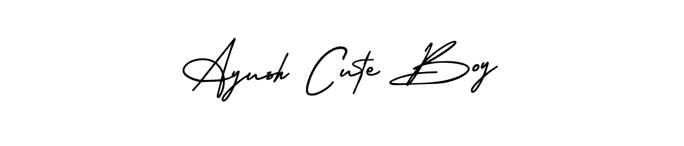 AmerikaSignatureDemo-Regular is a professional signature style that is perfect for those who want to add a touch of class to their signature. It is also a great choice for those who want to make their signature more unique. Get Ayush Cute Boy name to fancy signature for free. Ayush Cute Boy signature style 3 images and pictures png