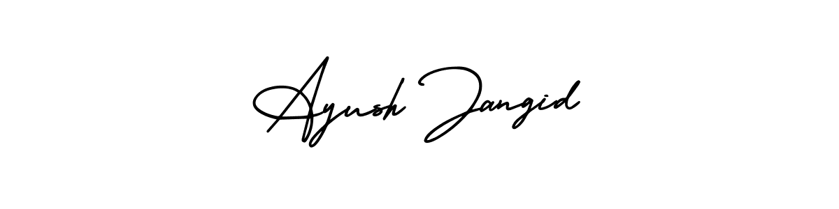 Here are the top 10 professional signature styles for the name Ayush Jangid. These are the best autograph styles you can use for your name. Ayush Jangid signature style 3 images and pictures png