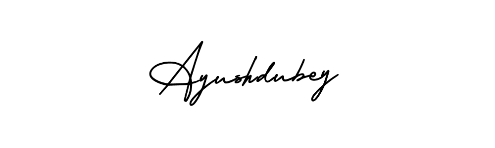 AmerikaSignatureDemo-Regular is a professional signature style that is perfect for those who want to add a touch of class to their signature. It is also a great choice for those who want to make their signature more unique. Get Ayushdubey name to fancy signature for free. Ayushdubey signature style 3 images and pictures png