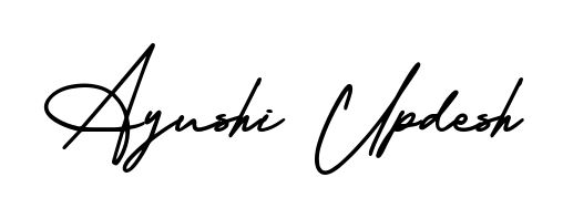 Generate high-definition signature styles for Ayushi Updesh. The AmerikaSignatureDemo-Regular typeface ensures crisp legibility and sophisticated design. Ayushi Updesh signature style 3 images and pictures png