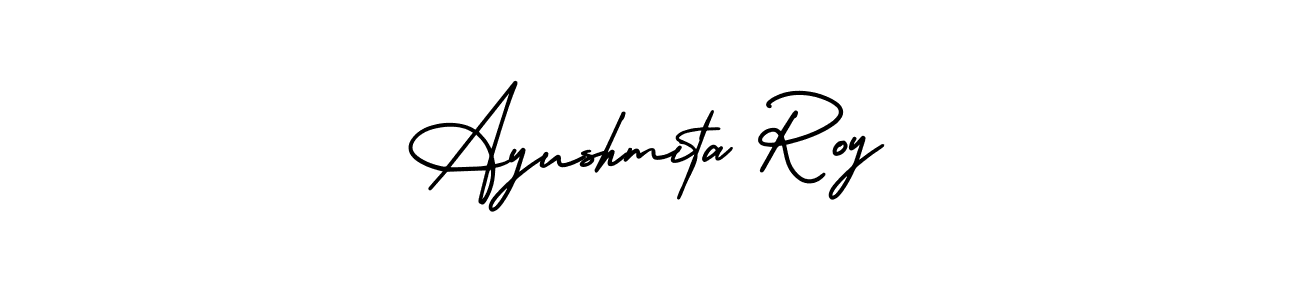See photos of Ayushmita Roy official signature by Spectra . Check more albums & portfolios. Read reviews & check more about AmerikaSignatureDemo-Regular font. Ayushmita Roy signature style 3 images and pictures png