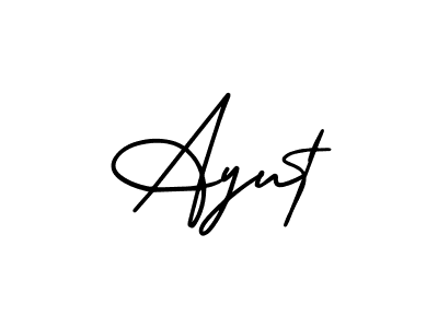 Make a short Ayut signature style. Manage your documents anywhere anytime using AmerikaSignatureDemo-Regular. Create and add eSignatures, submit forms, share and send files easily. Ayut signature style 3 images and pictures png