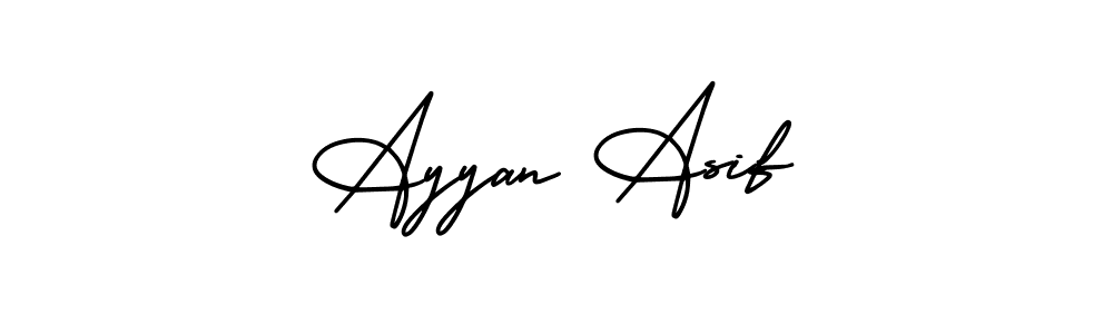 Make a beautiful signature design for name Ayyan Asif. Use this online signature maker to create a handwritten signature for free. Ayyan Asif signature style 3 images and pictures png