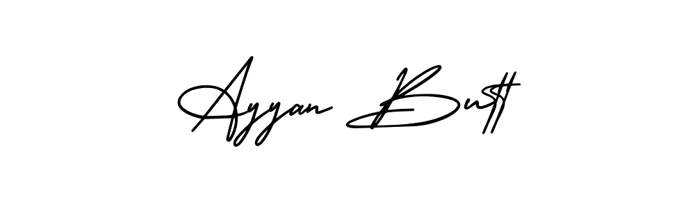 Once you've used our free online signature maker to create your best signature AmerikaSignatureDemo-Regular style, it's time to enjoy all of the benefits that Ayyan Butt name signing documents. Ayyan Butt signature style 3 images and pictures png
