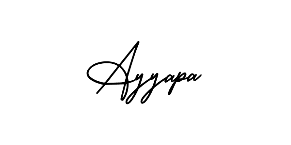 if you are searching for the best signature style for your name Ayyapa. so please give up your signature search. here we have designed multiple signature styles  using AmerikaSignatureDemo-Regular. Ayyapa signature style 3 images and pictures png