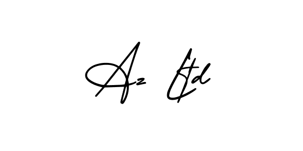 Design your own signature with our free online signature maker. With this signature software, you can create a handwritten (AmerikaSignatureDemo-Regular) signature for name Az Ltd. Az Ltd signature style 3 images and pictures png