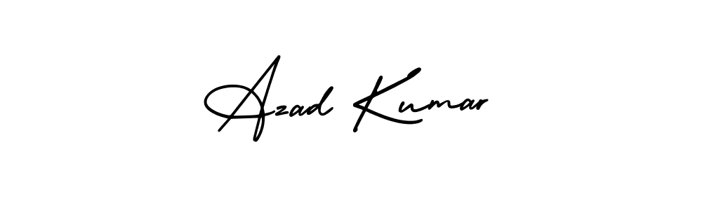 if you are searching for the best signature style for your name Azad Kumar. so please give up your signature search. here we have designed multiple signature styles  using AmerikaSignatureDemo-Regular. Azad Kumar signature style 3 images and pictures png