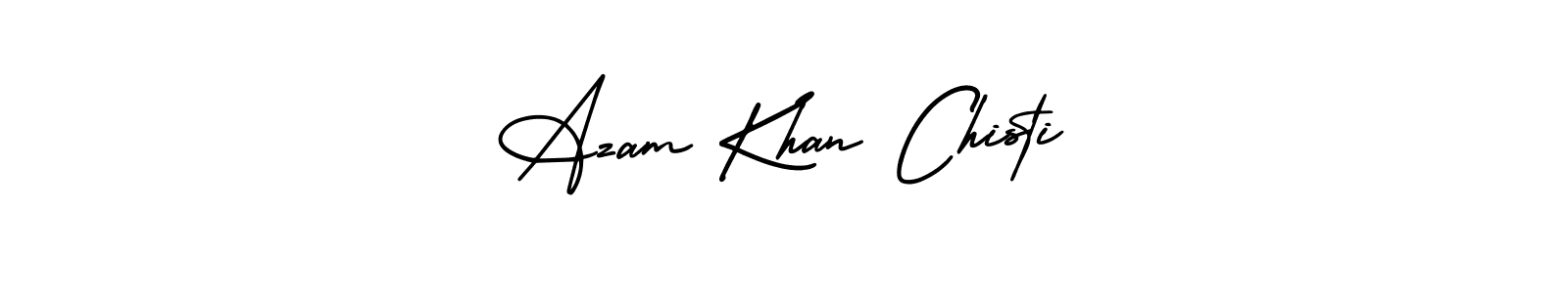 Similarly AmerikaSignatureDemo-Regular is the best handwritten signature design. Signature creator online .You can use it as an online autograph creator for name Azam Khan Chisti. Azam Khan Chisti signature style 3 images and pictures png