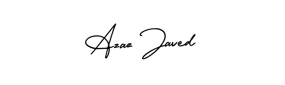 Make a short Azaz Javed signature style. Manage your documents anywhere anytime using AmerikaSignatureDemo-Regular. Create and add eSignatures, submit forms, share and send files easily. Azaz Javed signature style 3 images and pictures png