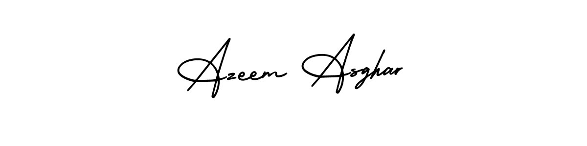 Similarly AmerikaSignatureDemo-Regular is the best handwritten signature design. Signature creator online .You can use it as an online autograph creator for name Azeem Asghar. Azeem Asghar signature style 3 images and pictures png