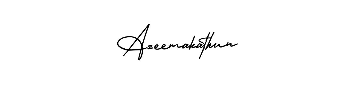 Best and Professional Signature Style for Azeemakathun. AmerikaSignatureDemo-Regular Best Signature Style Collection. Azeemakathun signature style 3 images and pictures png