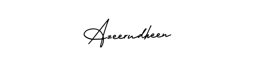 How to make Azeerudheen signature? AmerikaSignatureDemo-Regular is a professional autograph style. Create handwritten signature for Azeerudheen name. Azeerudheen signature style 3 images and pictures png