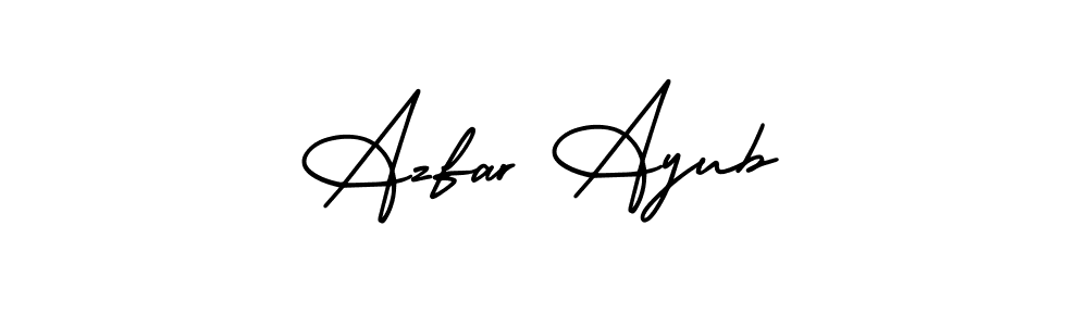 Also we have Azfar Ayub name is the best signature style. Create professional handwritten signature collection using AmerikaSignatureDemo-Regular autograph style. Azfar Ayub signature style 3 images and pictures png
