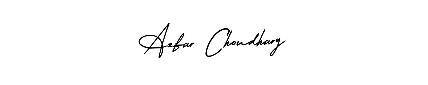 if you are searching for the best signature style for your name Azfar Choudhary. so please give up your signature search. here we have designed multiple signature styles  using AmerikaSignatureDemo-Regular. Azfar Choudhary signature style 3 images and pictures png