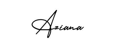 Check out images of Autograph of Aziana name. Actor Aziana Signature Style. AmerikaSignatureDemo-Regular is a professional sign style online. Aziana signature style 3 images and pictures png