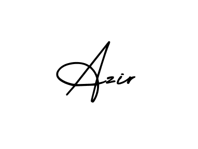 Create a beautiful signature design for name Azir. With this signature (AmerikaSignatureDemo-Regular) fonts, you can make a handwritten signature for free. Azir signature style 3 images and pictures png
