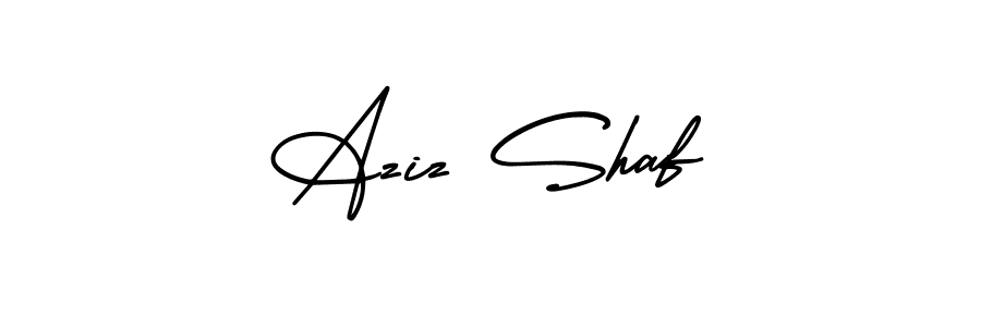 You can use this online signature creator to create a handwritten signature for the name Aziz Shaf. This is the best online autograph maker. Aziz Shaf signature style 3 images and pictures png