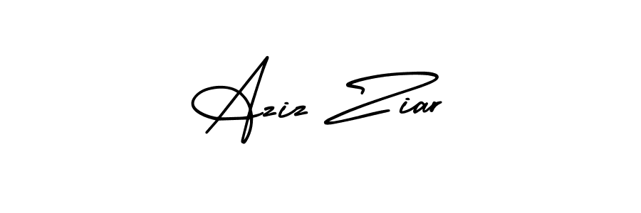 You can use this online signature creator to create a handwritten signature for the name Aziz Ziar. This is the best online autograph maker. Aziz Ziar signature style 3 images and pictures png