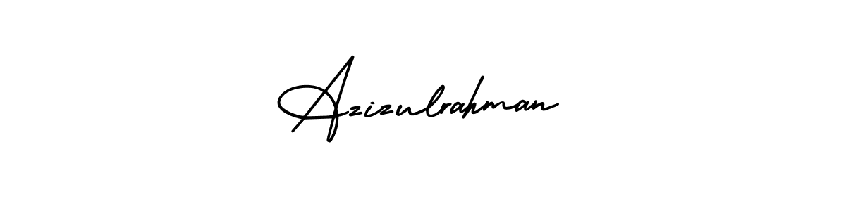 Make a beautiful signature design for name Azizulrahman. Use this online signature maker to create a handwritten signature for free. Azizulrahman signature style 3 images and pictures png